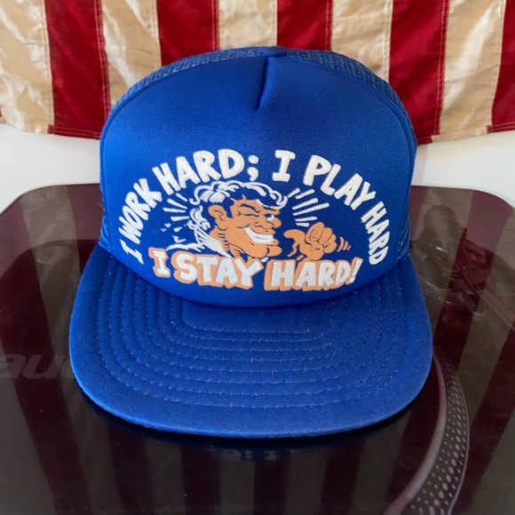 Vintage Novelty Trucker Hat - Picture 1 of 1